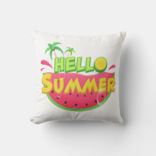 Hello Summer Watermelon Cushion