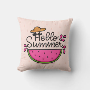 Hello Summer Watermelon Cushion
