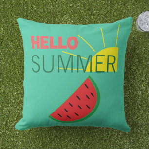 Hello Summer Watermelon Cushion
