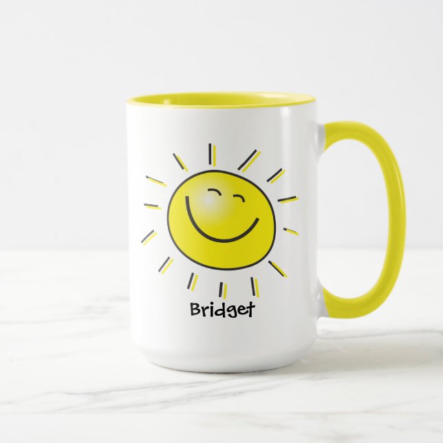 Hello sun mug (Right)