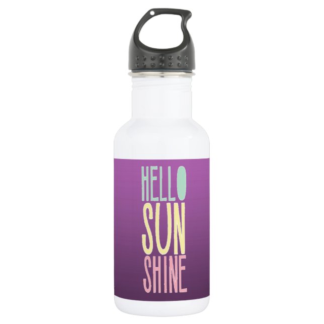 Hello Sunshine 532 Ml Water Bottle (Front)