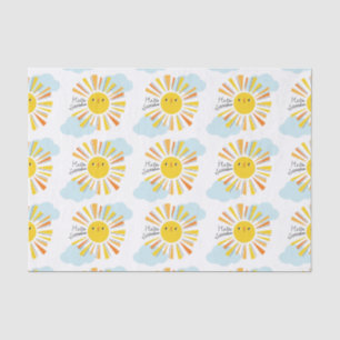 Hello Sunshine Baby Shower Tissue Paper