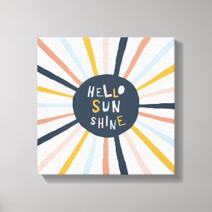 Hello Sunshine Canvas Print