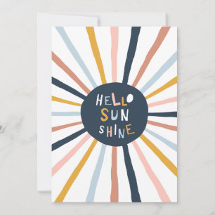 Hello Sunshine Card