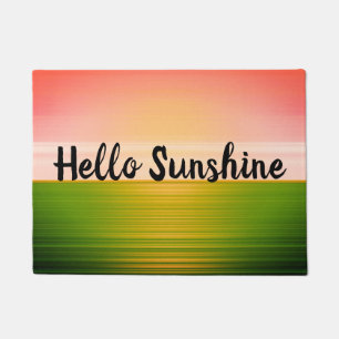 Hello Sunshine Doormat