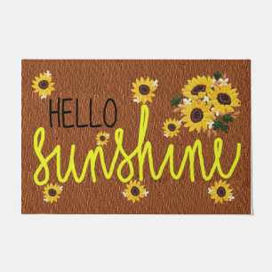 Hello Sunshine Doormat, Funny Doormat