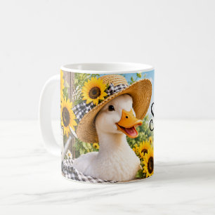 Hello Sunshine Duck Farmhouse Mug