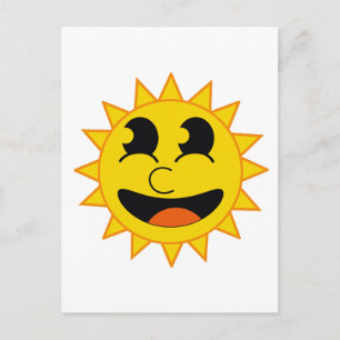 Hello Sunshine Holiday Postcard
