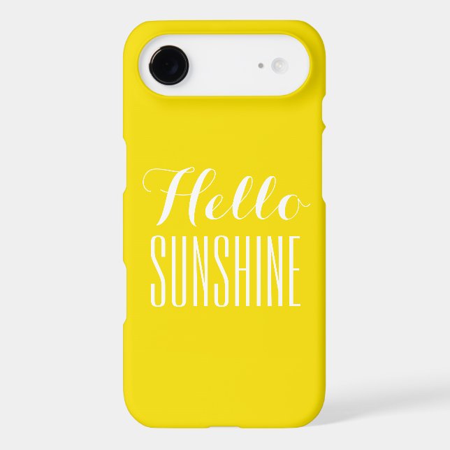 Hello Sunshine I phone Iphone 6 plus case cover (Back)