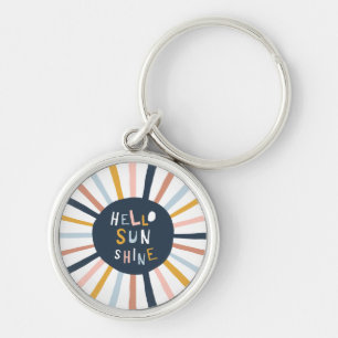 Hello Sunshine Key Ring