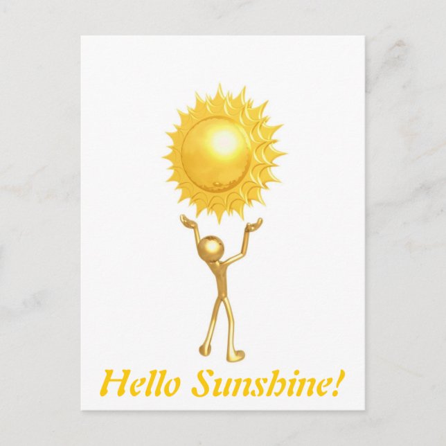 Hello Sunshine! - Postcard (Front)