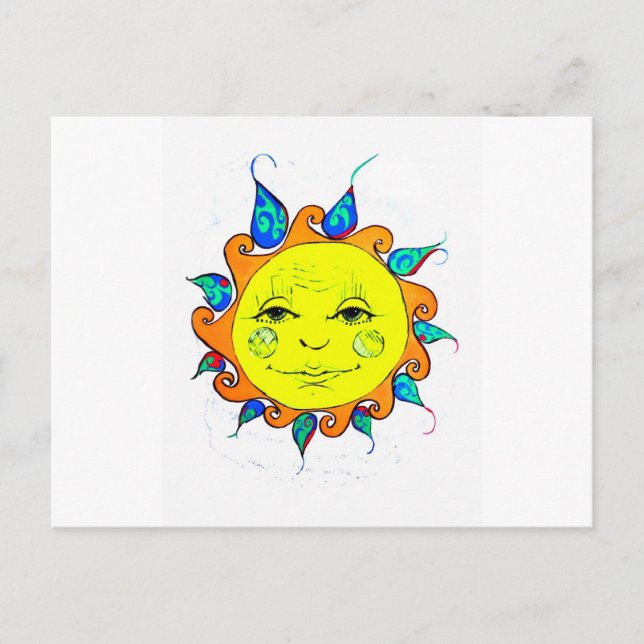 Hello Sunshine Postcard (Front)