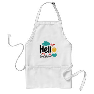 Hello sunshine standard apron