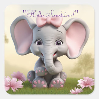 Hello Sunshine Sticker