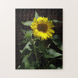 Hello Sunshine Yellow Sunflower Puzzle