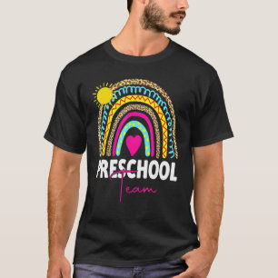 Hello Team Preschool Back To School Teacher Kids R T-Shirt