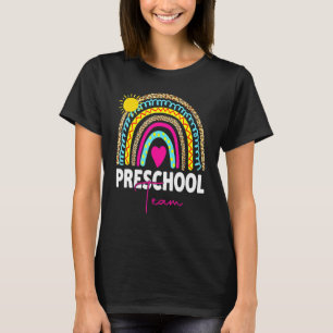 Hello Team Preschool Back To School Teacher Kids R T-Shirt