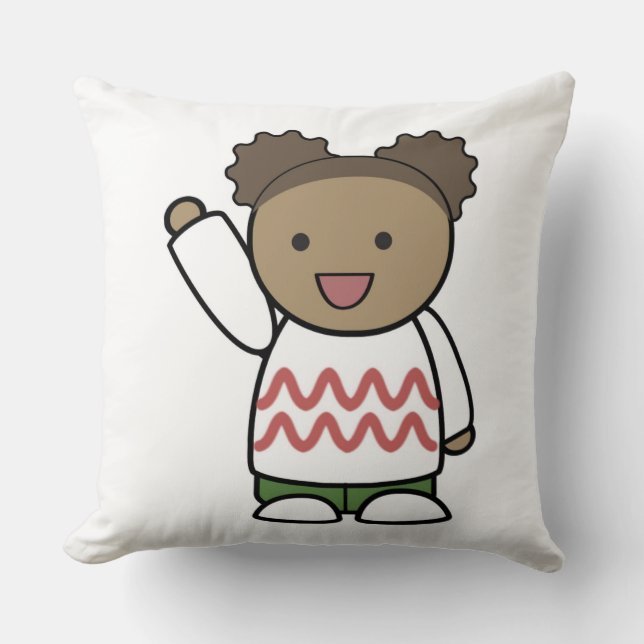 HELLO TEDDY BEAR CUSHION (Front)