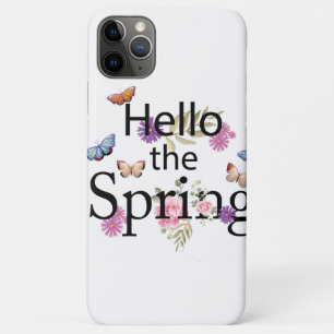 Hello The Spring Flower iPhone 11 Pro Max Case