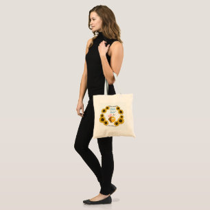"Hello there!" Bumble bee saying. Tote Bag