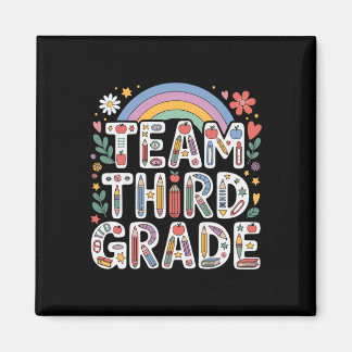 Hello Third Grade Rainbow Teacher Clroom Ck To Sch Magnet