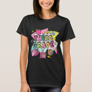 Hello Third Grade Shirt - Girls 3rd Grade Outfit,