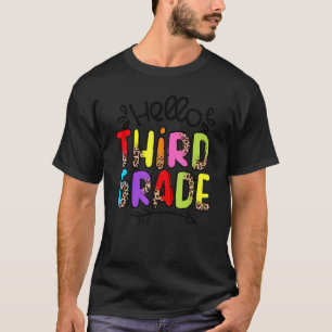 Hello Third Grade Team 3rd Grade Back To School Te T-Shirt