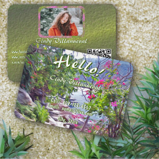 Hello Trail 821 QR Calling Card