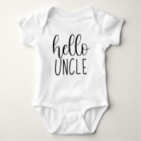 Hello Uncle Pregnancy Announcement for Uncle