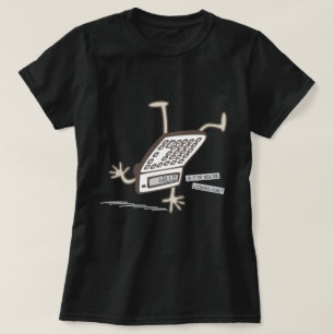 Hello (Upside Down Calculator Trick) Funny 80s T-Shirt