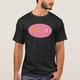 HELLO vintage vibes   T-Shirt