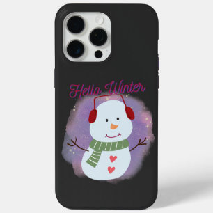 hello winter iPhone 15 pro max case