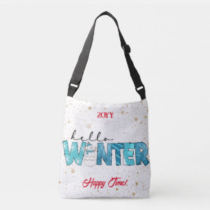 Hello Winter Customise Crossbody Bag