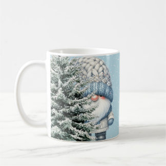 Hello Winter Gnome Ceramic Mug