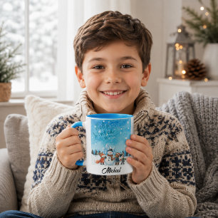 Hello Winter Personalised Mug