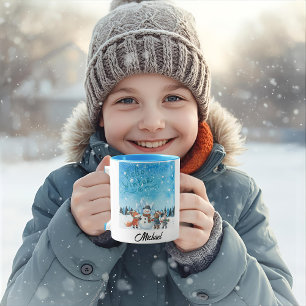 Hello Winter Personalized Mug