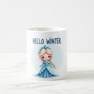 Hello Winter Princess Mug