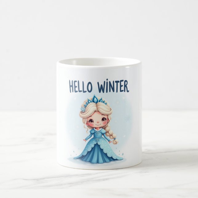 Hello Winter Princess Mug (Center)