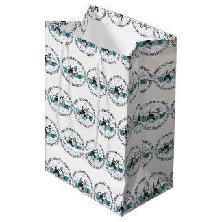 Hello Winter Snowman Medium Gift Bag