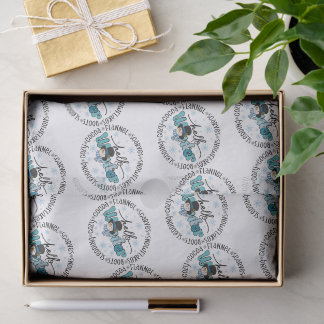 Hello Winter Snowman Tissue Paper