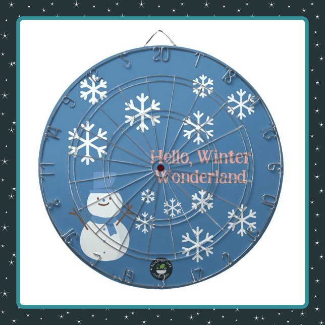 Hello, Winter Wonderland Dartboard (Creator Uploaded)