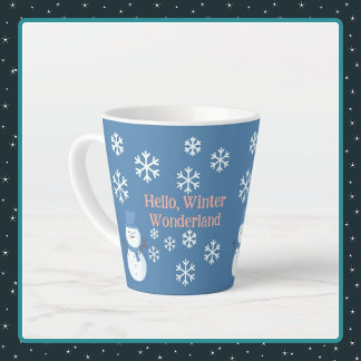 Hello, Winter Wonderland Latte Mug