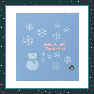 Hello, Winter Wonderland  Notepad