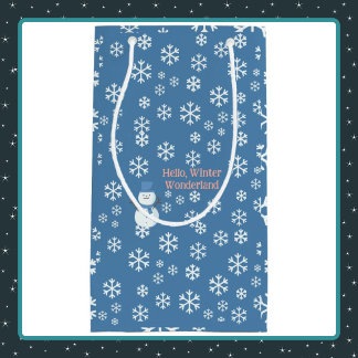 Hello, Winter Wonderland Small Gift Bag