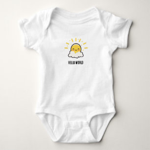 Hello World Baby bodysuit