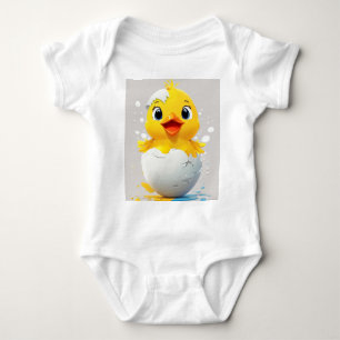 Hello World! Chic Chick Baby Bodysuit