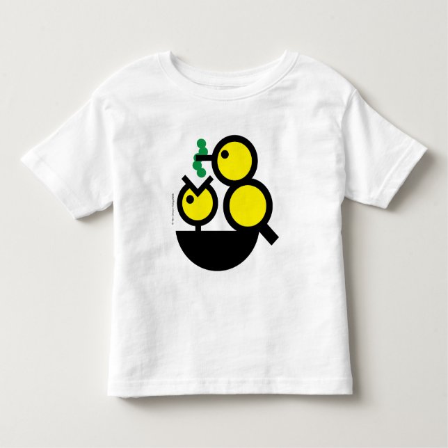 Hello World! Hungry Chick Toddler T-Shirt (Front)