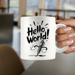 Hello World Mug Back-to-School Gift for Teachers