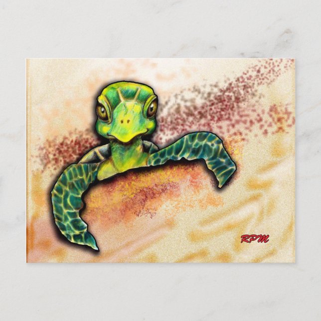 Hello World! Postcard (Front)