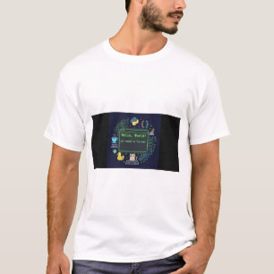 Hello World Programmer T-Shirt   Coding Life Daily